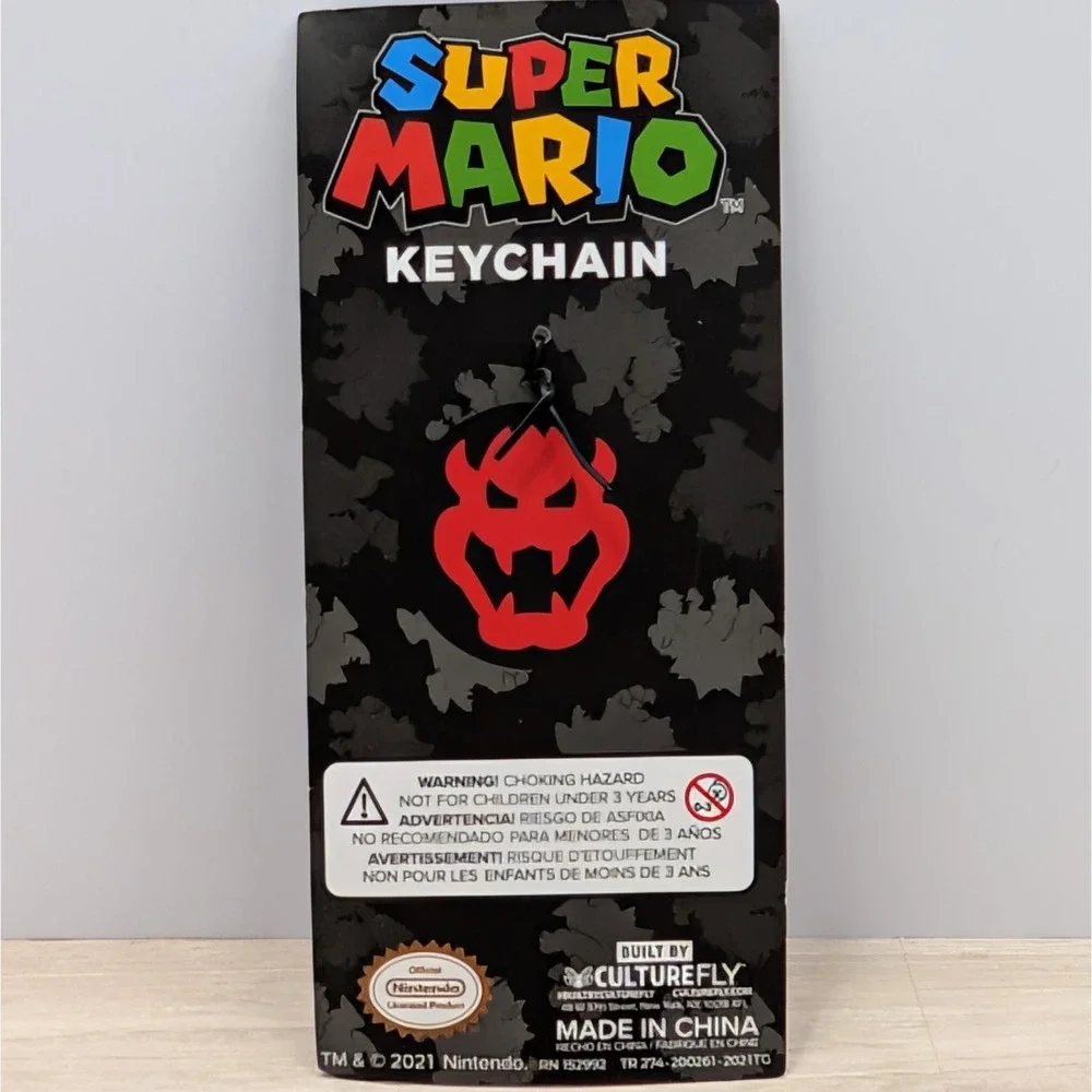 Super Mario Chain Chomp Keychain Nintendo CultureFly 2021 Collectible New